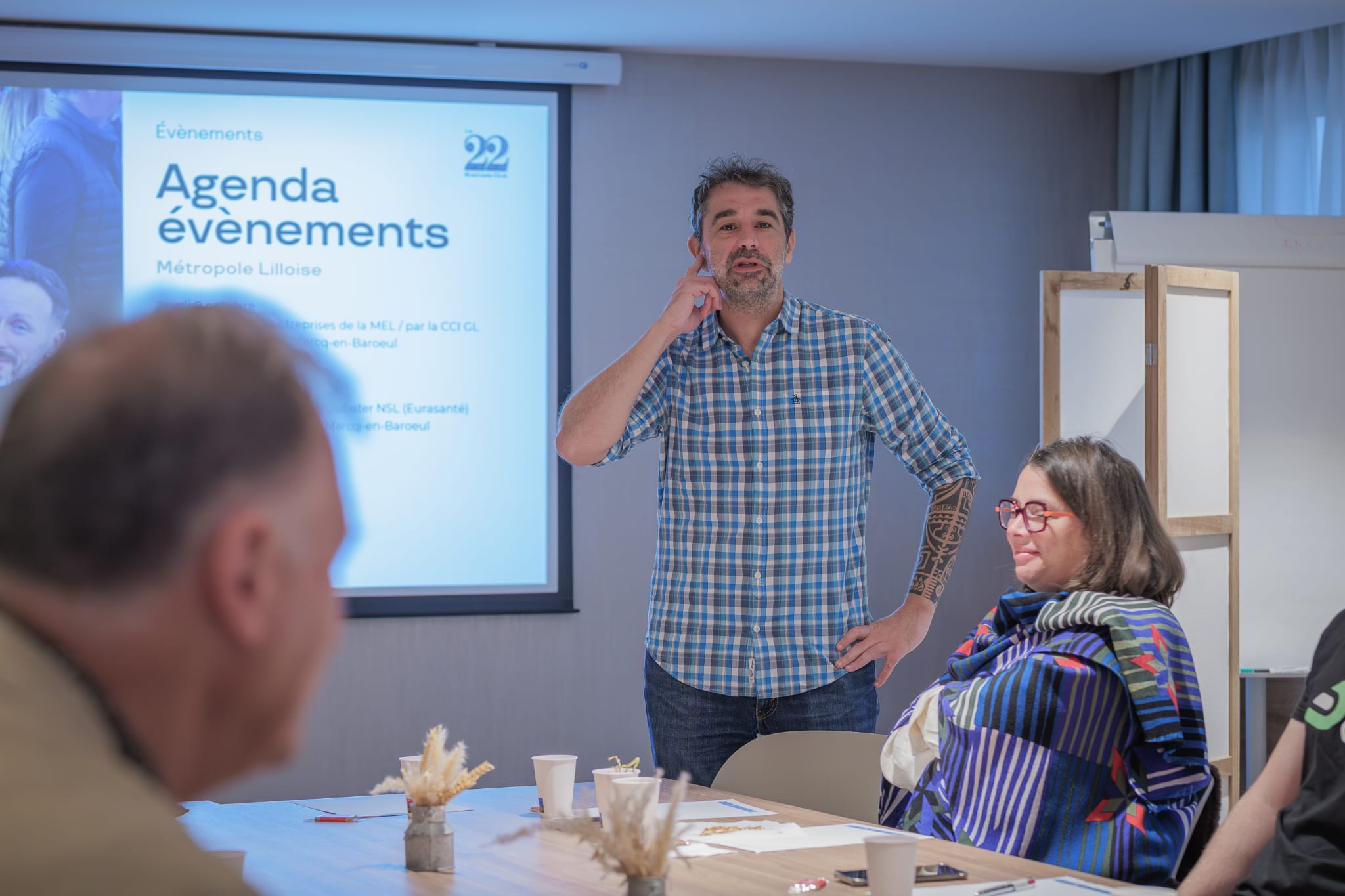 Membre du 22 Business Club en présentation