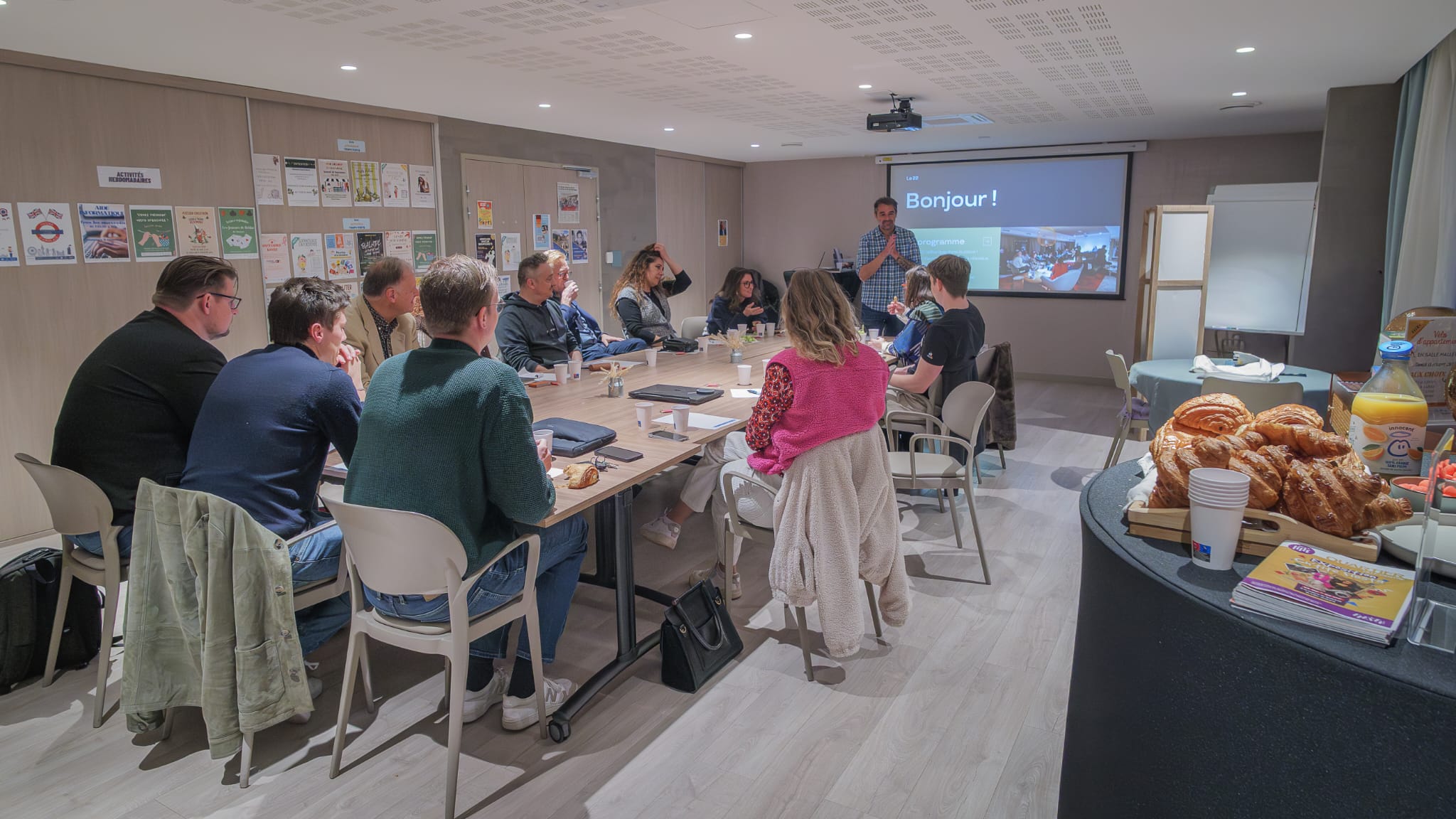 Réunion du 22 Business Club — chefs d'entreprise Lille Métropole